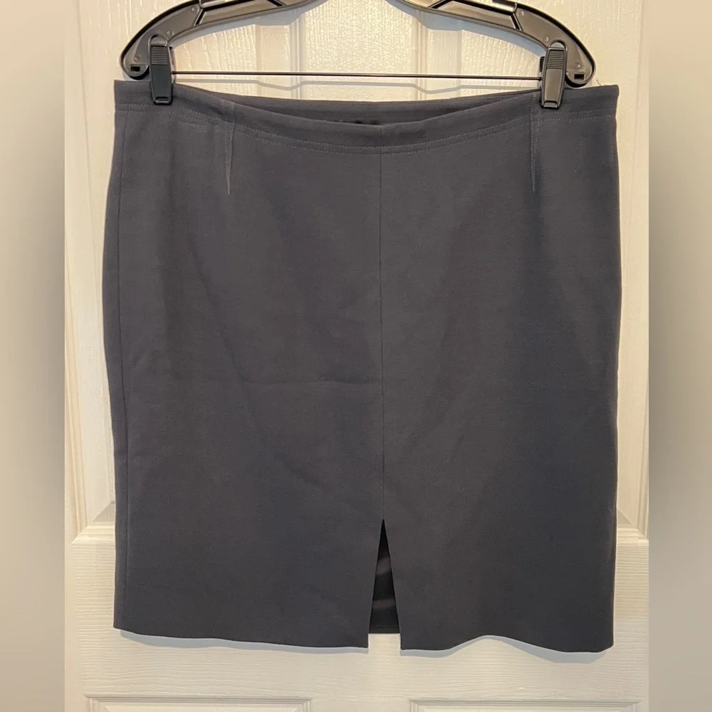 BANANA REPUBLIC Women’s Navy Blue Pencil Skirt Size 12 - Picture 2 of 5
